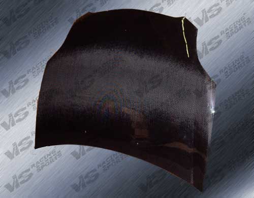 IMAGE 3 - 2006-2012 Mitsubishi Eclipse OEM Style Carbon Fiber Hood by ViS Racing - 06MTECL2DOE-010C