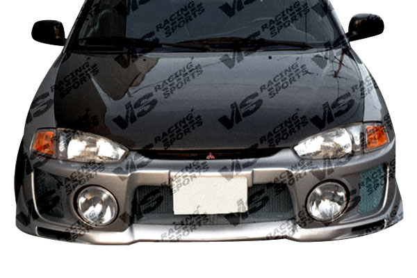 IMAGE 3 - 1997-2002 Mitsubishi Mirage 2DR OEM Style Carbon Fiber Hood by ViS Racing - 97MTMIR2DOE-010C