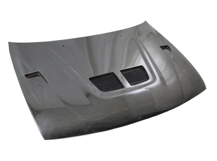 IMAGE 1 - 1995-1999 Nissan 200SX EVO Style Carbon Fiber Hood by ViS Racing - 95NS2002DEV-010C
