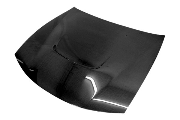IMAGE 1 - 1997-1998 Nissan 240SX 2DR JS Style Carbon Fiber Hood by ViS Racing - 97NS2402DJS-010C