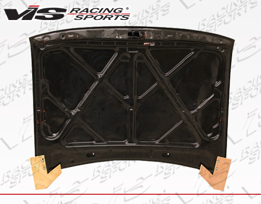 IMAGE 2 - 1995-2000 Toyota Tacoma OEM Style Carbon Fiber Hood by ViS Racing - 95TYTAC2DOE-010C
