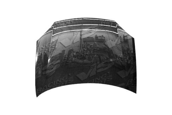IMAGE 1 - 2007-2011 Toyota Yaris HB OEM Style Carbon Fiber Hood by ViS Racing - 07TYYARHBOE-010C