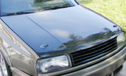 IMAGE 2 - 1993-1998 Volkswagen Jetta OEM Style Carbon Fiber Hood by ViS Racing - 93VWJET4DOE-010C