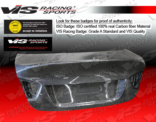 IMAGE 4 - 1992-1998 BMW 3-Series 4DR E36 CSL(Euro) Style Carbon Fiber Trunk by ViS Racing - 92BME364DCSL-020C