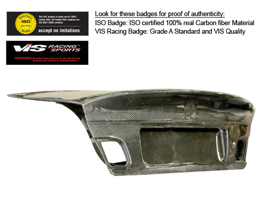 IMAGE 2 - 1999-2005 BMW 3-Series 2DR E46 CSL(Euro) Style Carbon Fiber Trunk by ViS Racing - 99BME462DCSL-020C