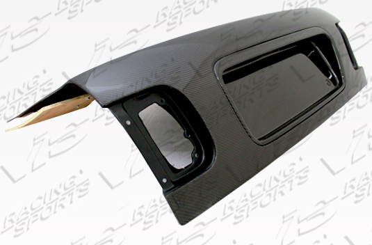 IMAGE 1 - 1996-1998 Honda Civic 4DR OEM Style Carbon Fiber Trunk by ViS Racing - 96HDCVC4DOE-020C