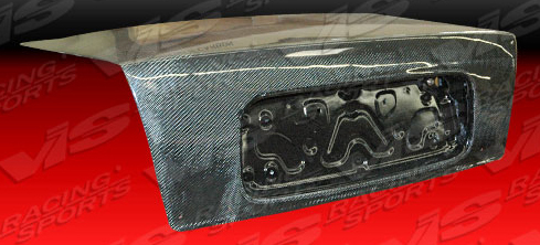 IMAGE 1 - 1992-1996 Honda Prelude OEM Style Carbon Fiber Trunk by ViS Racing - 92HDPRE2DOE-020C