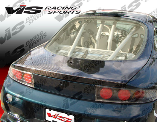 IMAGE 2 - 1995-1999 Mitsubishi Eclipse OEM Style Carbon Fiber Trunk by ViS Racing - 95MTECL2DOE-020C