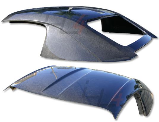 IMAGE 3 - 2000-2009 Honda S2000 Mugen Style Carbon Fiber Hardtop by ViS Racing - 00HDS2K2DTNR-030C