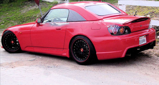 IMAGE 1 - 2000-2009 Honda S2000 Mugen Style Fiberglass Hardtop by ViS Racing - 00HDS2K2DTNR-030