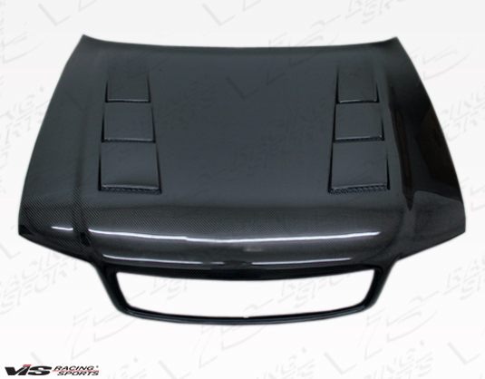 IMAGE 2 - 1996-2001 Audi A4 Terminator Style Carbon Fiber Hood by ViS Racing - 96AUA44DTM-010C