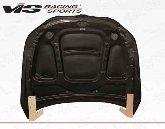 IMAGE 2 - 2004-2010 BMW 5-Series 4DR E60 OEM Style Carbon Fiber Hood by ViS Racing - 04BME604DOE-010C