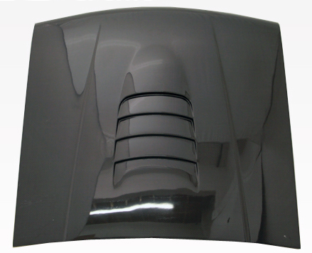IMAGE 1 - 1994-1998 Ford Mustang Cobra R 2000 Style Carbon Fiber Hood by ViS Racing - 94FDMUS2DCR-010C