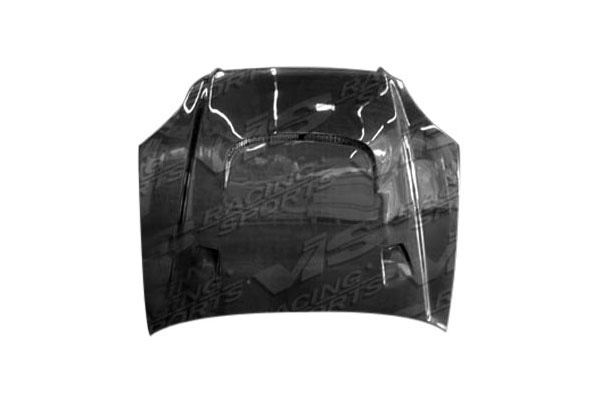 IMAGE 1 - 1996-1998 Honda Civic 2DR/4DR JS 2 Style Carbon Fiber Hood by ViS Racing - 96HDCVC2DJS2-010C