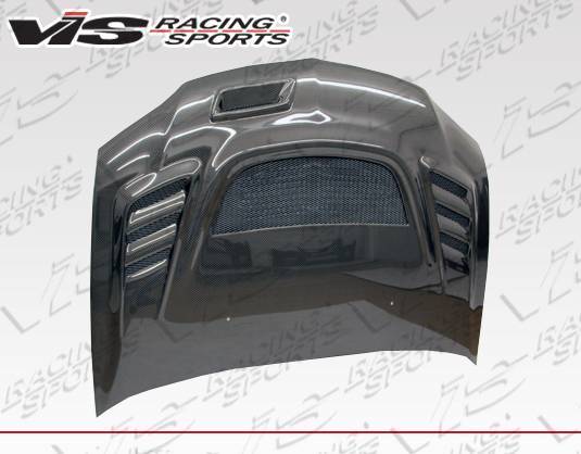 IMAGE 3 - 2003-2005 Mitsubishi Lancer EVO 8 G Speed Style Carbon Fiber Hood by ViS Racing - 03MTEV84DGS-010C