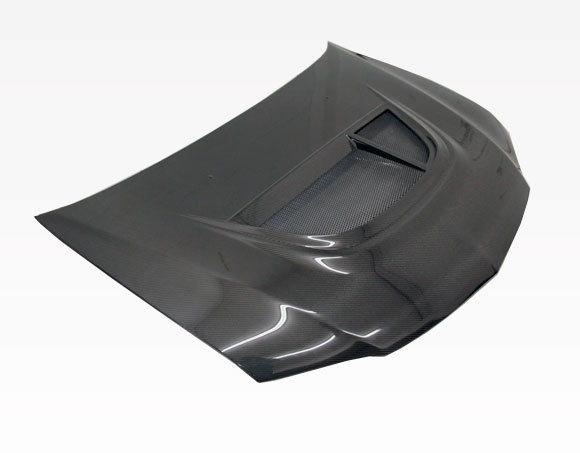 IMAGE 1 - 2003-2005 Mitsubishi Lancer EVO 8 GT Style Carbon Fiber Hood by ViS Racing - 03MTEV84DGT-010C