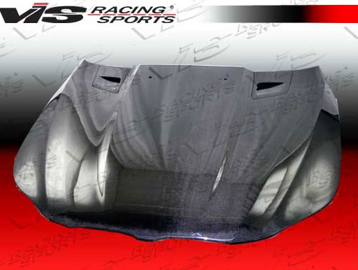 IMAGE 2 - 2004-2010 BMW 5-Series 4DR E60 Penta Style Carbon Fiber Hood by ViS Racing - 04BME604DPEN-010C