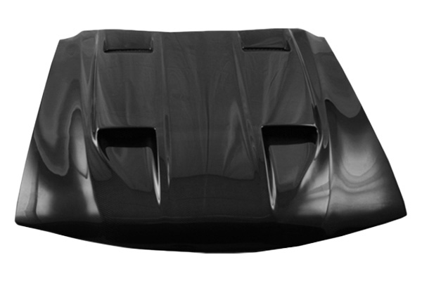 IMAGE 1 - 1994-1998 Ford Mustang Mach 5 Style Carbon Fiber Hood by ViS Racing - 94FDMUS2DMK5-010C