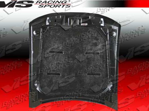 IMAGE 3 - 1994-1998 Ford Mustang Mach 5 Style Carbon Fiber Hood by ViS Racing - 94FDMUS2DMK5-010C