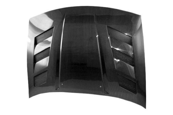IMAGE 1 - 1990-1996 Nissan 300ZX 2DR/2+2 AMS Style Carbon Fiber Hood by ViS Racing - 90NS3002DAMS-010C