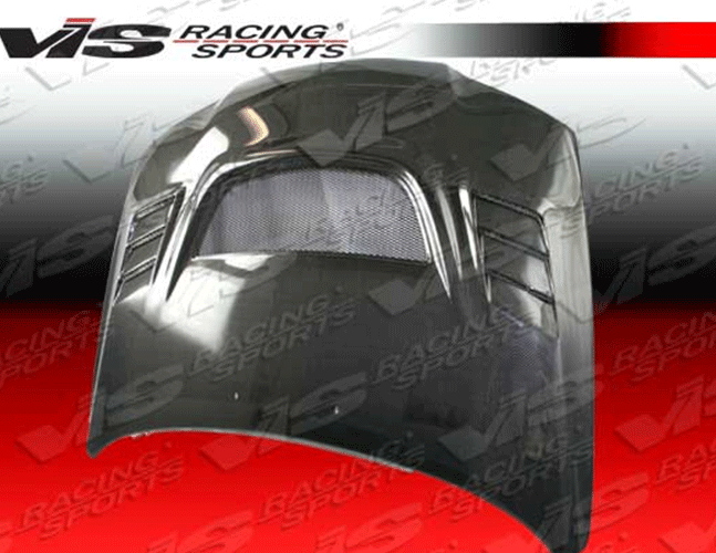 IMAGE 3 - 2004-2006 Hyundai Elantra 4DR G Speed Style Carbon Fiber Hood by ViS Racing - 04HYELA4DGSP-010C