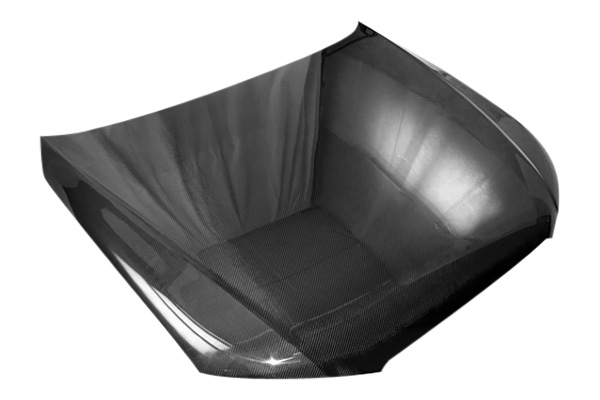 IMAGE 1 - 2009-2012 Audi A4 OEM Style Carbon Fiber Hood by ViS Racing - 09AUA44DOE-010C