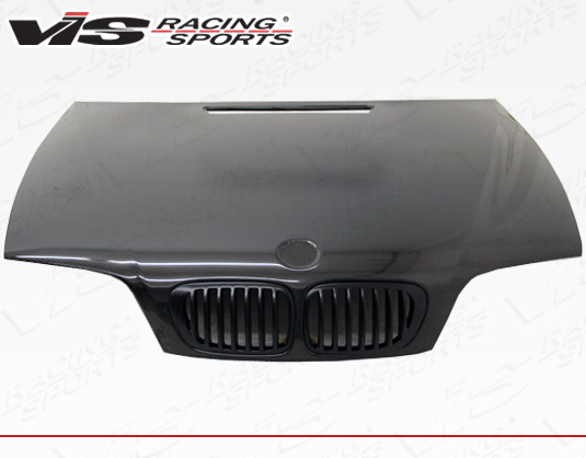 IMAGE 4 - 2001-2006 BMW M3 2DR E46 OEM Style Carbon Fiber Hood by ViS Racing - 01BME46M32DOE-010C