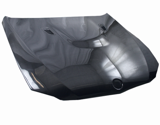IMAGE 1 - 2007-2010 BMW 3-Series 2DR E92 M3 Style Carbon Fiber Hood by ViS Racing - 07BME922DM3-010C