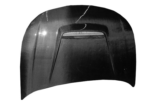 IMAGE 1 - 2008-2011 Ford Focus 2DR/4DR Invader Style Carbon Fiber Hood by ViS Racing - 08FDFOC2DVS-010C