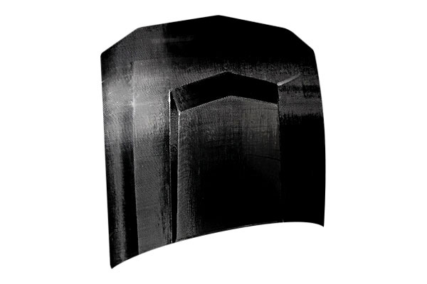 IMAGE 1 - 2005-2009 Ford Mustang Stalker 3 Style Carbon Fiber Hood by ViS Racing - 05FDMUS2DSTK3-010C