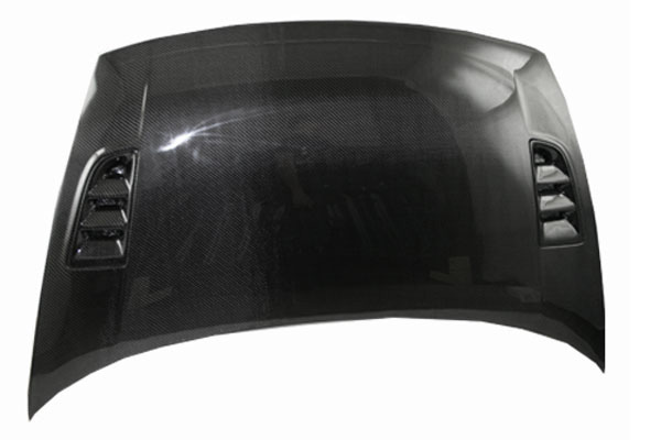 IMAGE 1 - 2006-2011 Honda Civic 4DR RR Style Carbon Fiber Hood by ViS Racing - 06HDCVC4DRR-010C