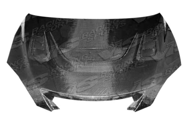 IMAGE 1 - 2004-2009 Mazda 3 HB G Speed Style Carbon Fiber Hood by ViS Racing - 04MZ3HBGS-010C