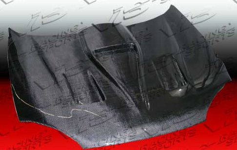 IMAGE 3 - 1990-1995 Mazda MX-3 2DR G Force Style Carbon Fiber Hood by ViS Racing - 90MZMX32DGF-010C