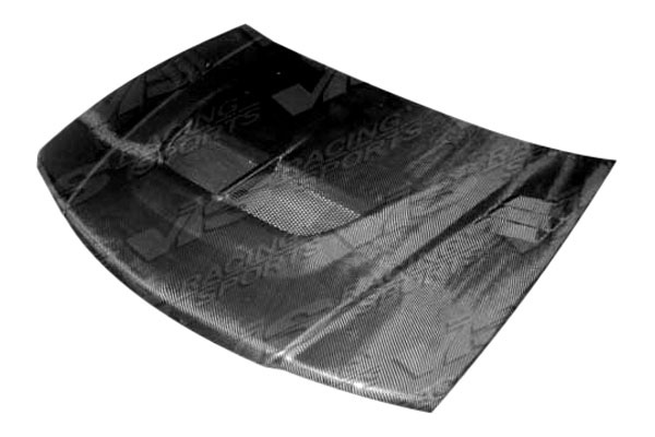 IMAGE 1 - 1997-2001 Mitsubishi Mirage JDM Widebody 4DR Cyber Style Carbon Fiber Hood by ViS Racing - 97MTMIR4DJCY-010C