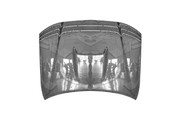 IMAGE 1 - 2005-2009 Toyota Tacoma SR 5 Style Carbon Fiber Hood by ViS Racing - 05TYTAC2DSR5-010C