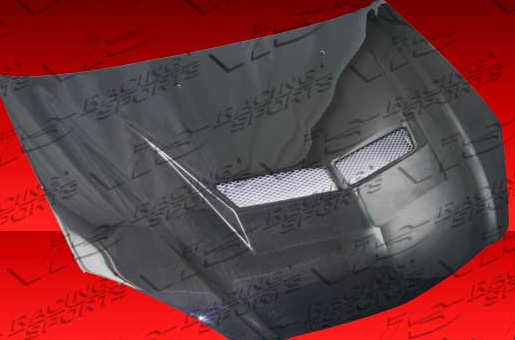 IMAGE 2 - 2002-2006 Acura RSX Invader2 Style Carbon Fiber Hood by ViS Racing - 02ACRSX2DVS2-010C