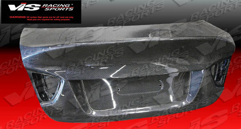 IMAGE 3 - 2006-2008 BMW 3-Series 4DR E90 CSL Style Carbon Fiber Trunk by ViS Racing - 06BME904DCSL-020C