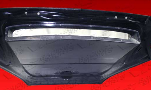 IMAGE 2 - 2003-2008 Nissan 350Z Tunnel Style Carbon Fiber Hatch by ViS Racing - 03NS3502DTUN-020C