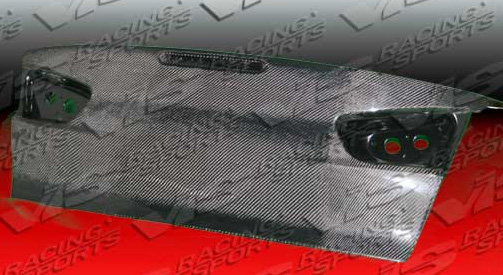 IMAGE 5 - 2008-2015 Mitsubishi Lancer EVO X OEM Style Carbon Fiber Trunk by ViS Racing - 08MTEV104DOE-020C