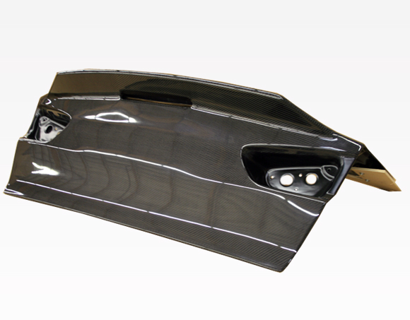 IMAGE 6 - 2008-2015 Mitsubishi Lancer EVO X Demon Style Carbon Fiber Trunk by ViS Racing - 08MTEV104DDEM-020C