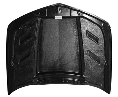 IMAGE 2 - 2010-2015 Chevrolet Camaro AMS Style Carbon Fiber Hood by ViS Racing - 10CHCAM2DAMS-010C