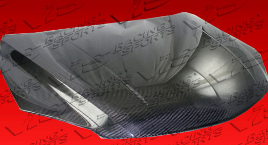 IMAGE 3 - 2007-2009 Mazda 3 HB Mazda Speed Style Carbon Fiber Hood by ViS Racing - 07MZ3HBMS-010C