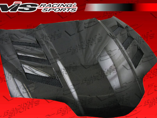 IMAGE 3 - 1998-2002 Pontiac Firebird AMS Style Carbon Fiber Hood by ViS Racing - 98PTFIR2DAMS-010C