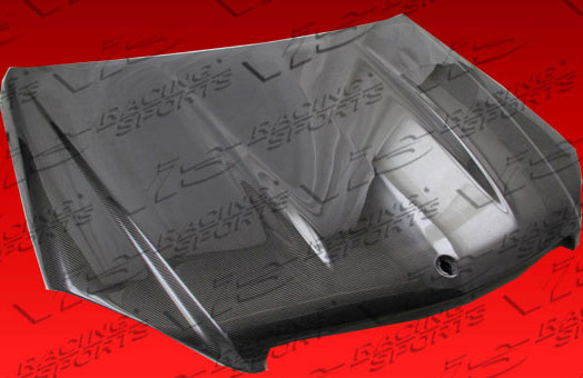 IMAGE 2 - 2008-2011 Mercedes-Benz C-Class 4DR C63 Style Carbon Fiber Hood by ViS Racing - 08MEW2044DC63-010C