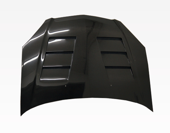 IMAGE 3 - 2002-2006 Acura RSX MAX Style Carbon Fiber Hood by ViS Racing - 02ACRSX2DMAX-010C