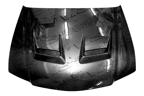 IMAGE 1 - 2004-2005 Acura TSX JS Style Carbon Fiber Hood by ViS Racing - 04ACTSX4DJS-010C