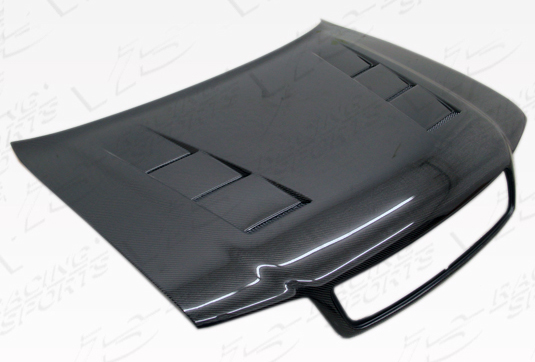 IMAGE 1 - 1998-2002 Audi S4 Terminator Style Carbon Fiber Hood by ViS Racing - 98AUS44DTM-010C