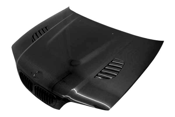 IMAGE 1 - 1999-2003 BMW 3-Series 2DR E46 XTS Style Carbon Fiber Hood by ViS Racing - 99BME462DXTS-010C