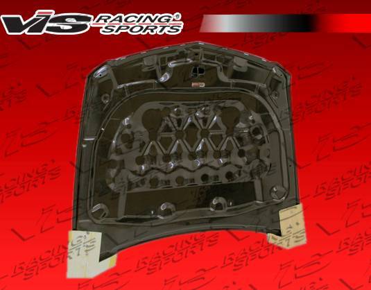 IMAGE 3 - 2009-2015 Cadillac CTS-V 2DR OEM Style Carbon Fiber Hood by ViS Racing - 11CACTSV2DOE-010C