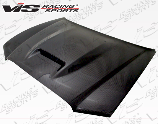 IMAGE 3 - 2011-2014 Dodge Charger SRT Style Carbon Fiber Hood by ViS Racing - 11DGCHA4DSRT-010C